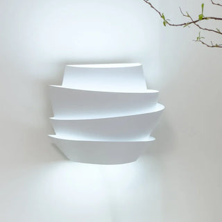 Nordic Wall Light – White Metal LED Modern Wall Lamp with Directional Lighting