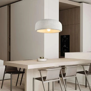 Minimalist LED Pendant Light – Durable Polymer Lamp With Soft Ambient Light