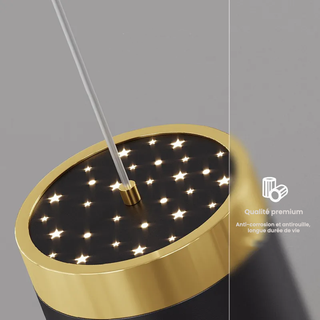 Minimalist Pendant Light – Adjustable Celestial Pendant Lamp with Starry Sky Lighting
