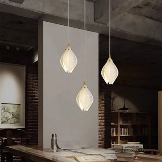 Modern Glass Pendant Light – Dimmable LED Pendant Lamp for Living Room Lighting