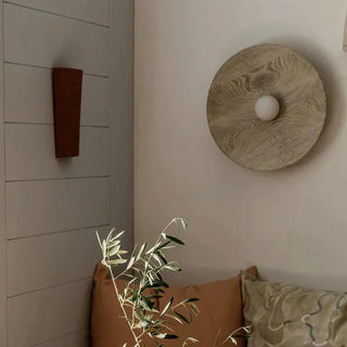 Solar Ripple Wall Light – Adjustable LED Lighting With Frosted Glass Shade