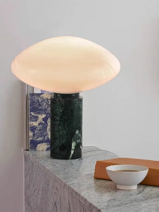 Vintage Marble Table Lamp – Nordic Retro Style Lighting | Easy To Assemble