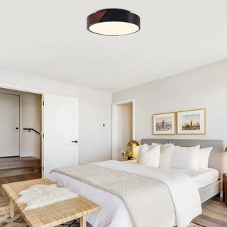 Minimalist Black Ceiling Light – Modern Surface Mount Fixture for Living Room & Bedroom