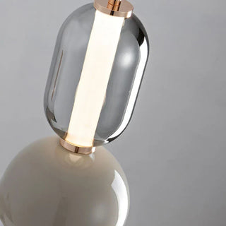 Minimalist Pendant Light - Modern Pendant Lighting With Glass Metal Finish