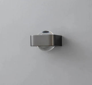 Modern Wall Light | Stainless Steel LED Wall Lamp - Black & Gold Sconce