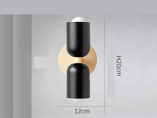 Adjustable Wall Light – Modern Metal Wall Sconce with Color Changing LED Illumination