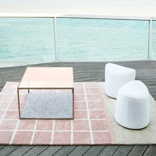 french tile woven polyester carpet eco friendly custom size close-up