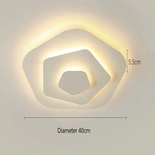 Contemporary Ceiling Light – Adjustable LED Living Room Lamp by Lumavera