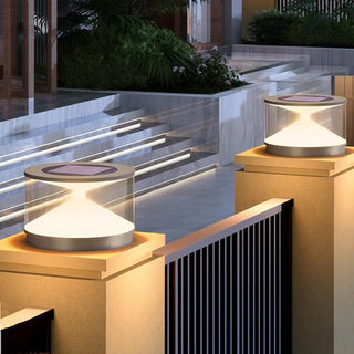 Solar Garden Lamp – Stainless Steel LED Outdoor Solar Light with Long Lasting Battery