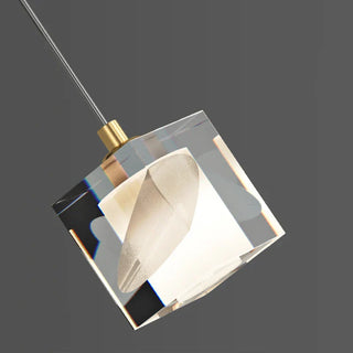 Nordic Crystal Wall Light – Soft Diffused Lighting with Copper Mount Lamp
