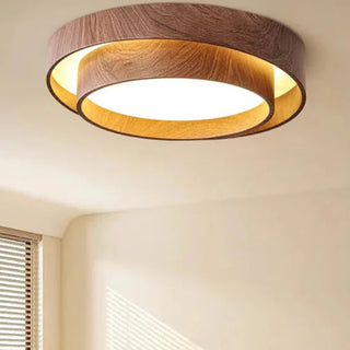 Modern LED Ceiling Light – Metal Surface Mount Fixture for Living Room Lighting