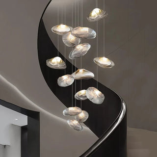 Modern Alloy Pendant Light – Dimmable LED Light with Remote Control for Dining Room Ambience