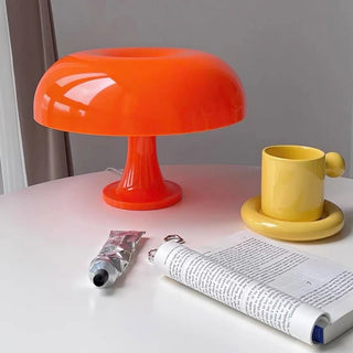 Mushroom Table Lamp – Modern Designer Ambient Lighting | Lightweight Thermoplastic