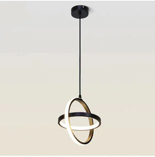 Modern Pendant Lamp – LED Pendant Light with Polished Steel Finish for Dining Room