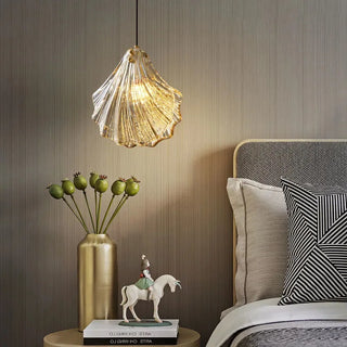 Glass Pendant Light – Modern Metal Pendant Lamp With Dimmable LED Bulbs