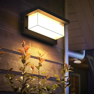 Nordic RGB Wall Light – Modern Garden Lamp with WiFi Color & Energy Efficient LEDs