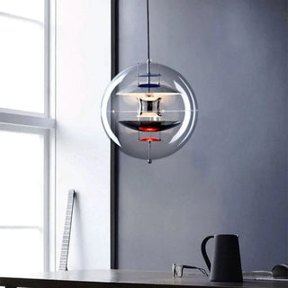 LED Sphere Pendant Light – Modern Pendant Light With Metallic Finish Lighting