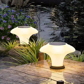 Outdoor Solar Lamp – Stainless Steel LED Solar Lantern | Energy Saving Garden Light