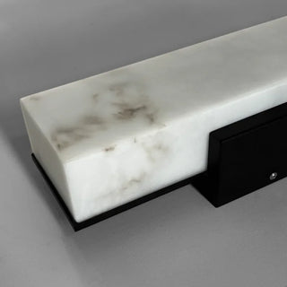 Marble-Effect Wall Light – Waterproof Outdoor Wall Sconce with LED Lighting