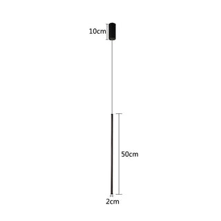 Adjustable Pendant Light – Minimalist Ceiling Lamp With Sleek Aluminum Fixture