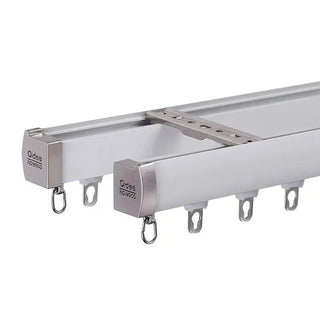 invisible curtain track premium aluminium rail silencing strip modern lifestyle view