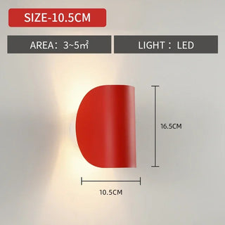 Rotating Aluminum Wall Light – Modern Adjustable Dimmable LED Wall Lamp