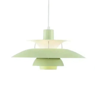 Pendant Light - Modern Metal Pendant with Dimmable LED Bulb & Glare Free Lighting