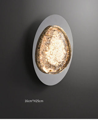 Art Deco Wall Lamp – Acrylic Wall Sconce with Dimmable LED Soft Warm Lighting