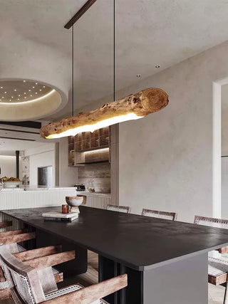 Suspension Ayka – Lampe durable en bois naturel | Installation facile