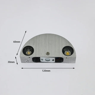 Aluminum LED Wall Light – Minimalist Indoor LED Lighting with Acrylic Diffuser