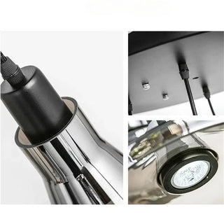 Modern Pendant Lamp – Glass & Metal LED Hanging Light | Nordic Style
