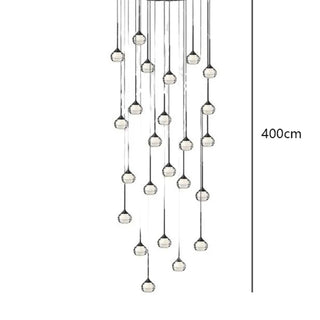 Crystal LED Pendant Light – Modern Dimmable Fixture with Remote Control