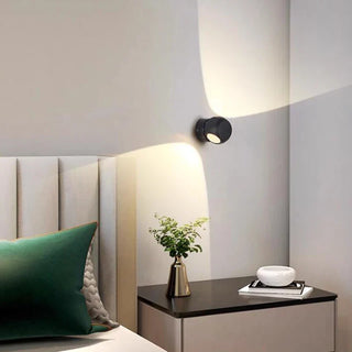 Aluminum Wall Light – Minimalist Adjustable Dual Beam Spherical Wall Sconce