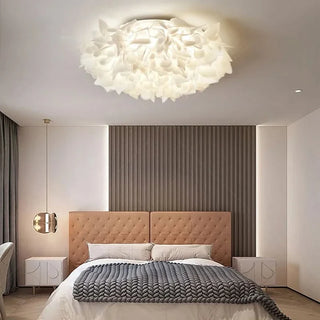 Modern Ceiling Light – Floral Ceiling Fixture With Soft Lighting & Remote Control