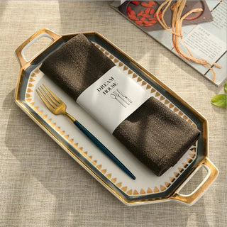 flax placemat cloth non slip heat resistant table placemat dining lifestyle view