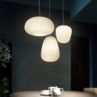 LED Pendant Light – Indoor Pendant Lighting With Opaline Glass Shade & Warm Ambient Lighting