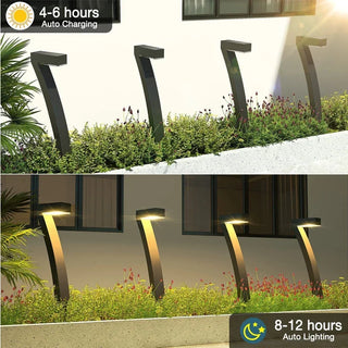 Solar Garden Lights – Waterproof LED Outdoor Lamps | Contemporary Design