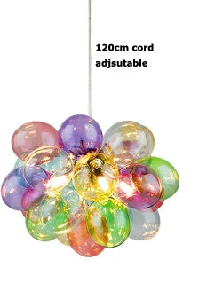 Multicolored Balloon Pendant – Modern Pendant Light With Joyful Ambiance Lighting