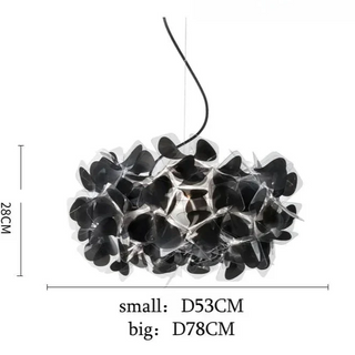 Modern Crystal Chandelier – Luxury Ceiling Light with Gold Lampshade for Living Room