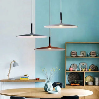 Industrial Metal Pendant Light – Nordic Minimalist LED Hanging Lamp for Kitchen