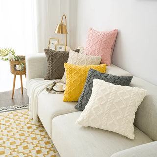 throw cushion covers tela nativa woven plush polyester decorative pillow cases product view