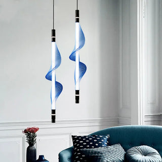 LED Pendant Lamp – Modern Pendant Light with Adjustable Warm Ambient Lighting