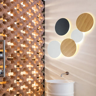 LED Wall Light – Modern Painted Metal Light with Soft Diffused Warm Ambient Lighting