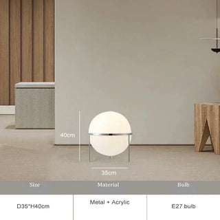 Modern Iron Floor Lamp – Energy Efficient LED Lighting With Push Button Switch