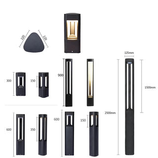 Outdoor LED Bollard – Aluminum Light Post | Energy Saving Garden Lighting