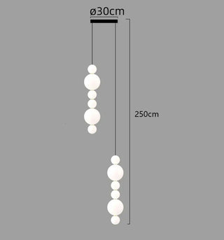 Modern Iron Pendant Light – Elegant LED Dining Room Lighting Fixture