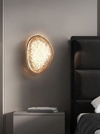 Art Deco Wall Lamp – Acrylic Wall Sconce with Dimmable LED Soft Warm Lighting