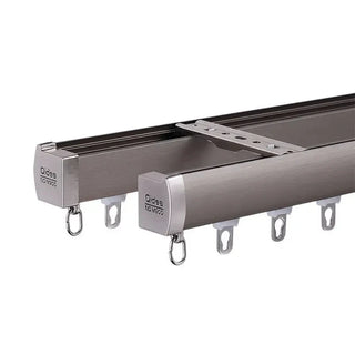 invisible curtain track premium aluminium rail silencing strip modern top view