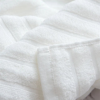 sustainable cotton towel soft quick drying bath towel set fiamma neri macro view