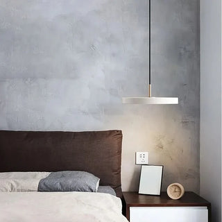 Disc-Shaped Pendant Lamp – Adjustable Hanging Lamp with Acrylic Lampshade Light
